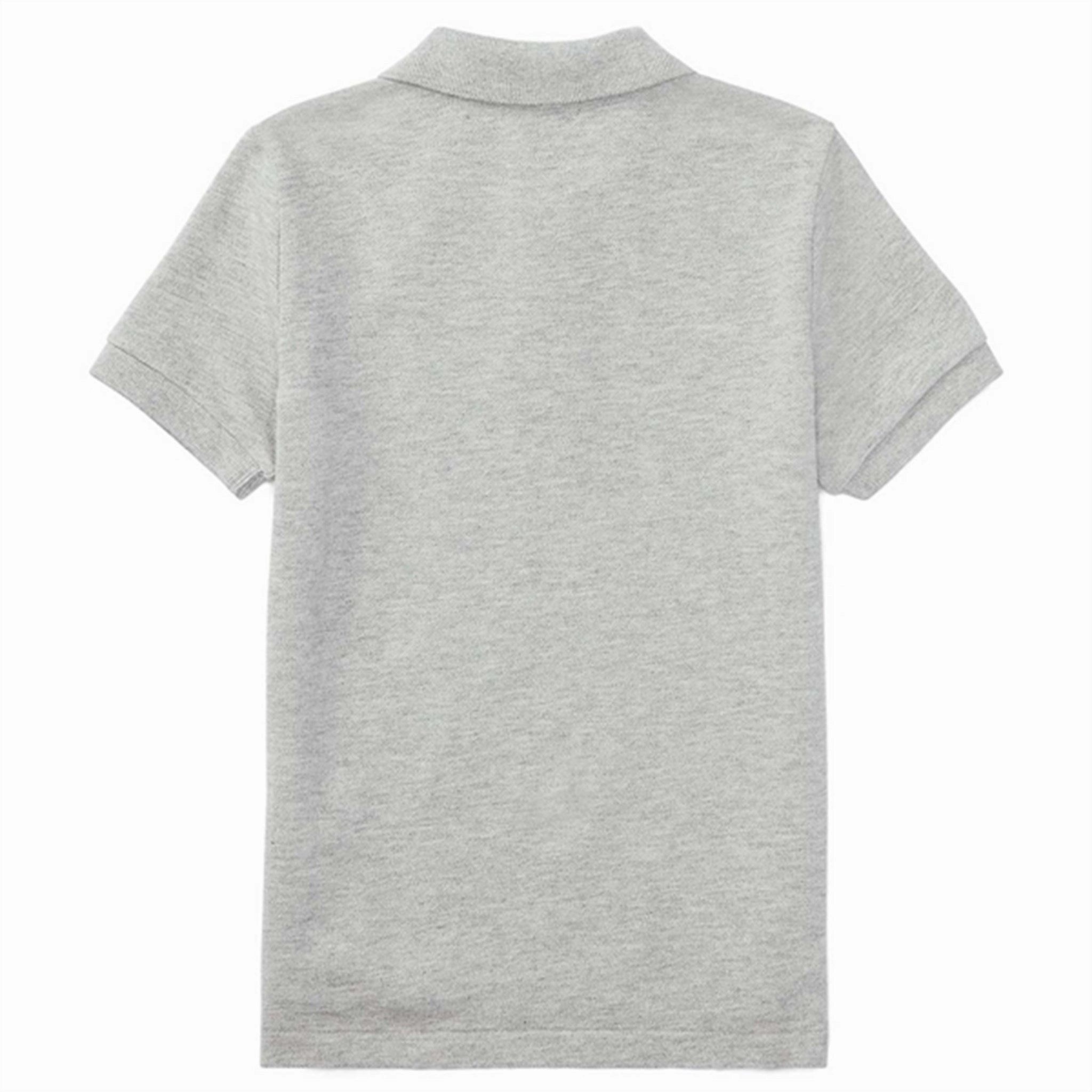 Polo Ralph Lauren Boy Short Sleeved Classic Polo New Grey Heather Moisture Wicking Fabric