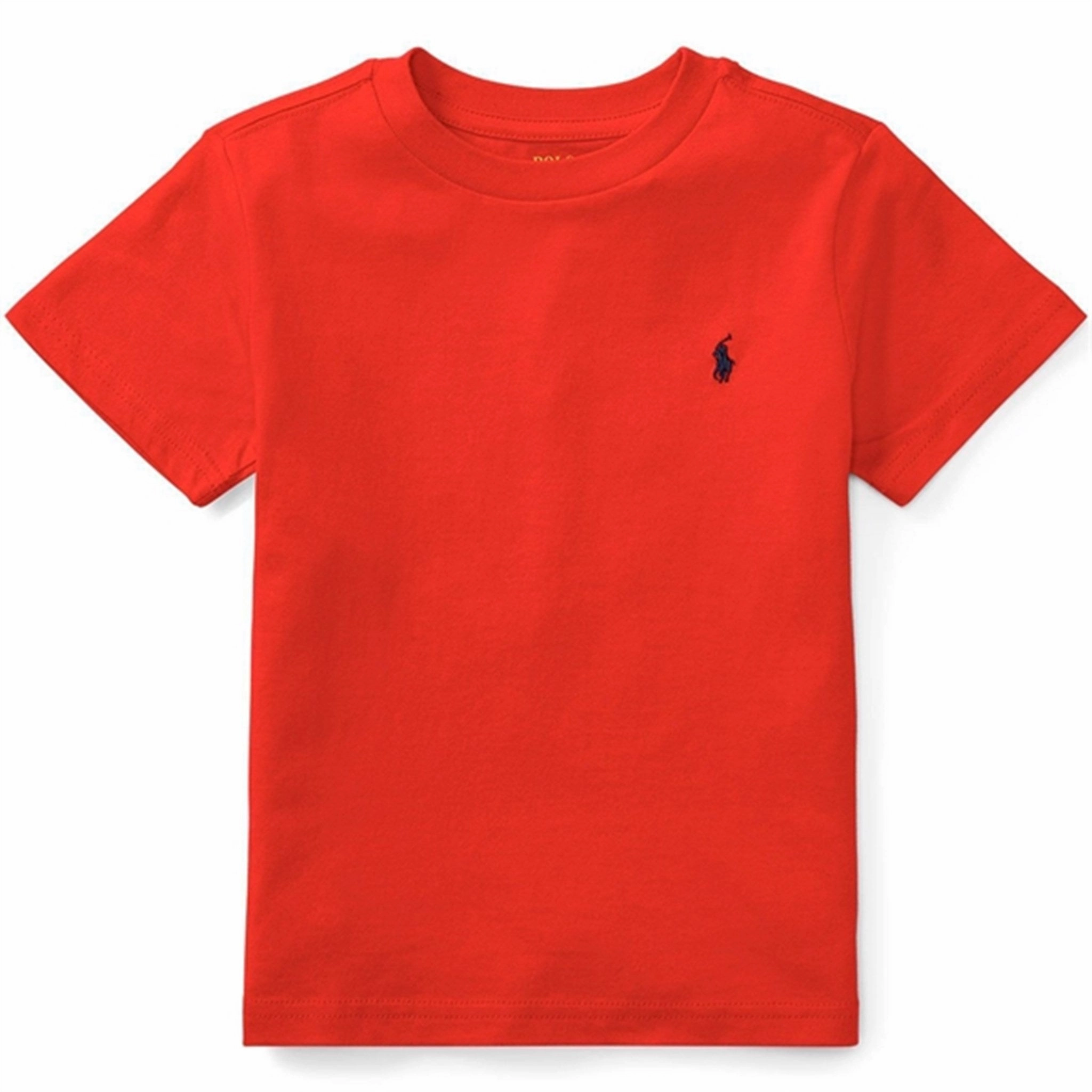 Hypoallergenic Fibers Polo Ralph Lauren Boy Short Sleeved T-shirt Red