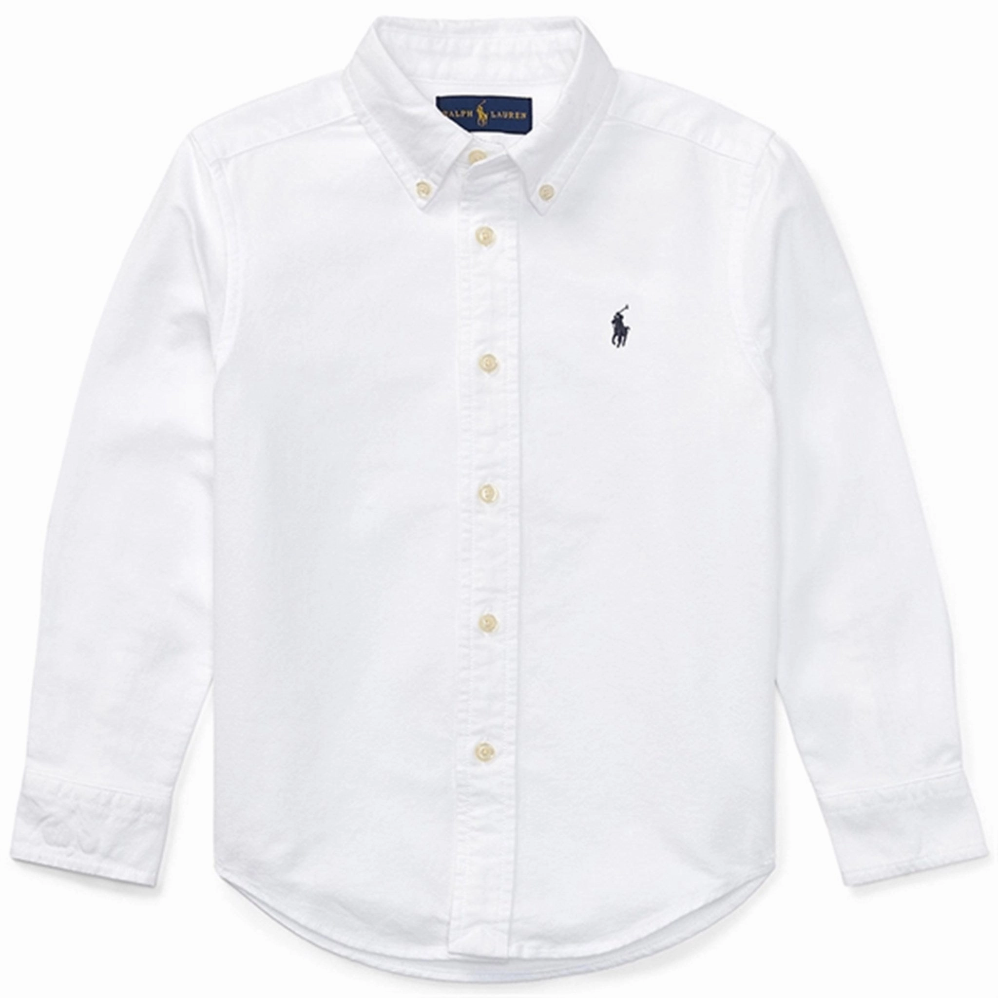 Polo Ralph Lauren Boy Slim Fit Shirt White slim cut Smooth Texture