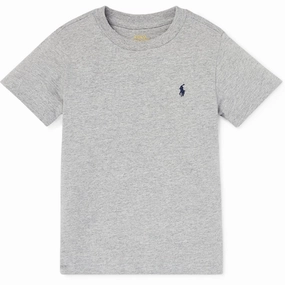 Polo Ralph Lauren Boy T-Shirt Andover Heather Casual All-Day Low Impact Processing