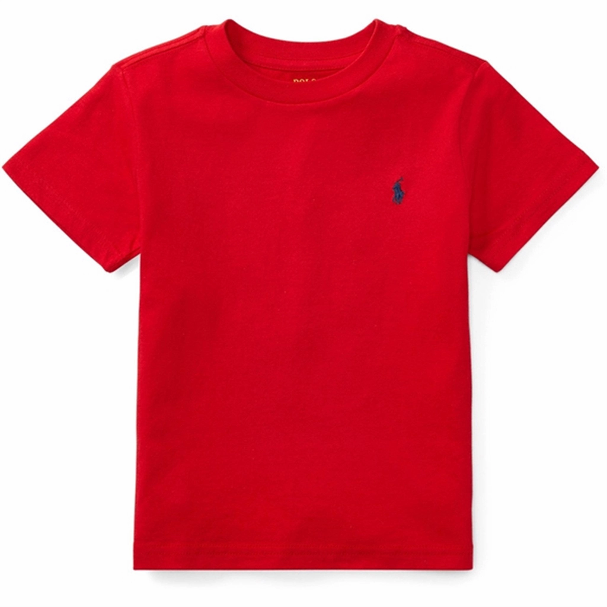 Durable Color Retention Polo Ralph Lauren Boy T-Shirt Red