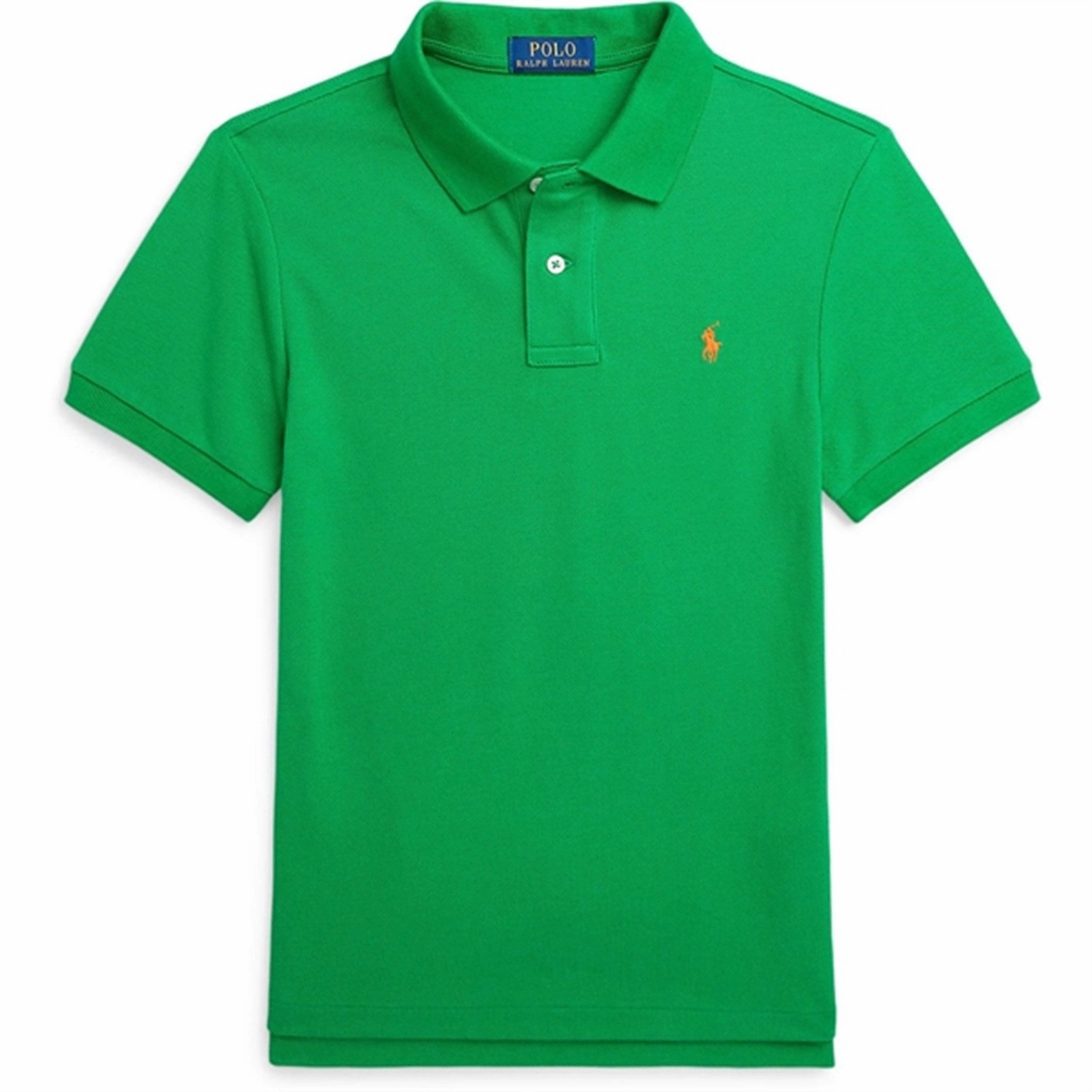 Business Travel GarmentWashed Texture Polo Ralph Lauren Boys Polo Preppy Green