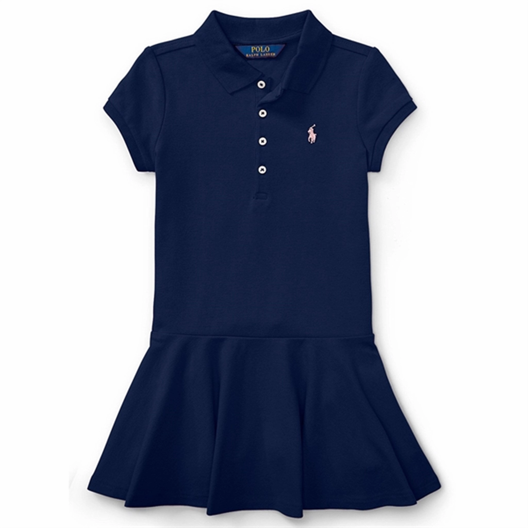 Polo Ralph Lauren Girl Dress Refined Navy Timeless Beauty