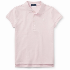Durable Material Informal charm Polo Ralph Lauren Girl Polo T-Shirt Hint Of Pink