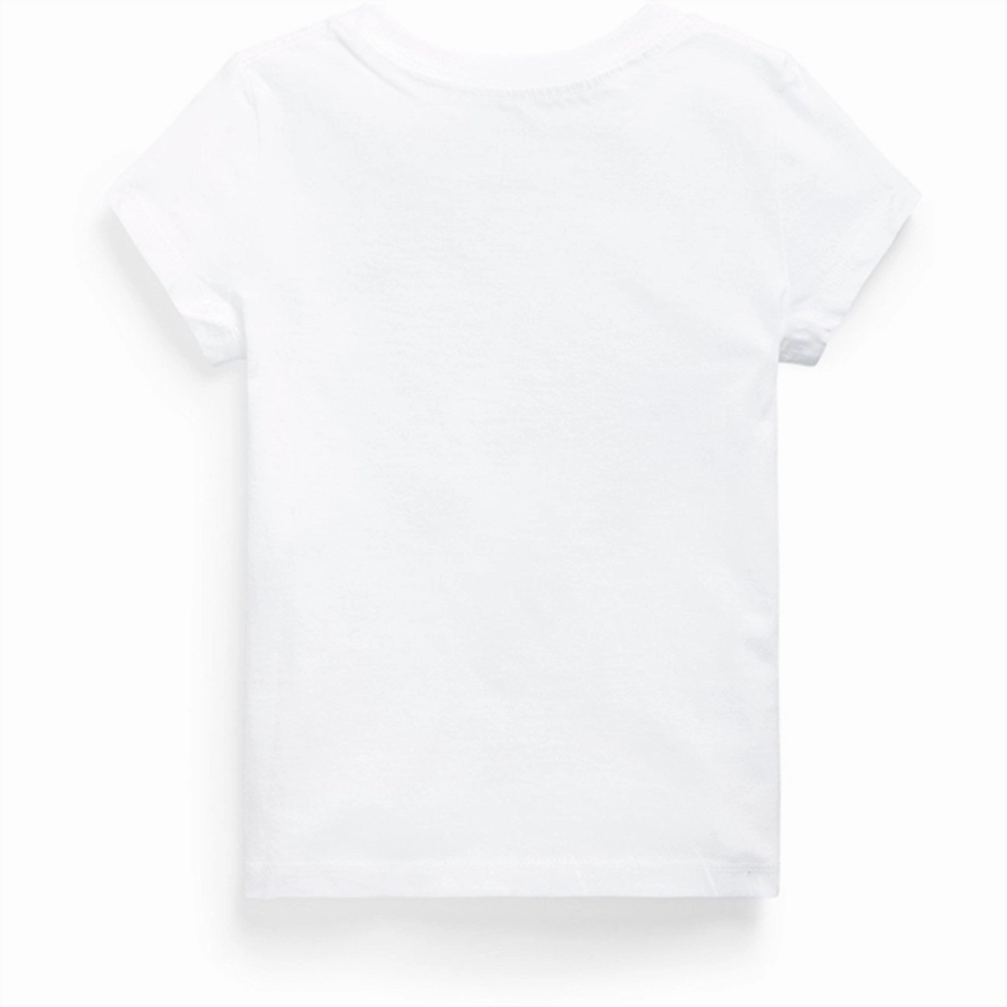 Polo Ralph Lauren Girl T-Shirt White Simple and Comfortable