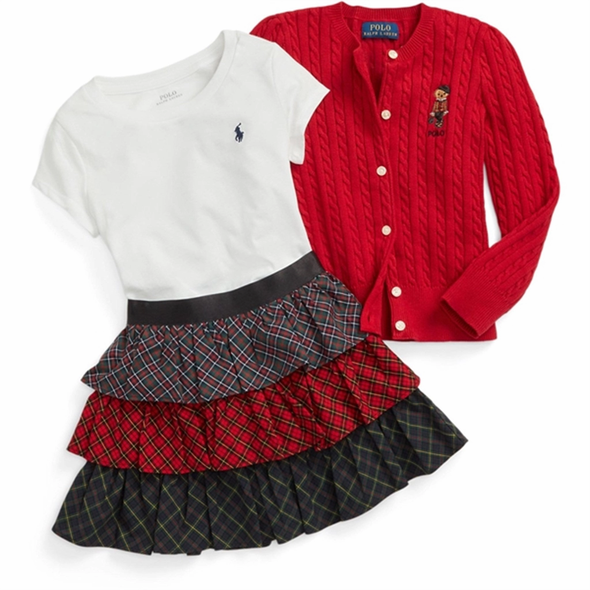 insulated Polo Ralph Lauren Girl T-Shirt White