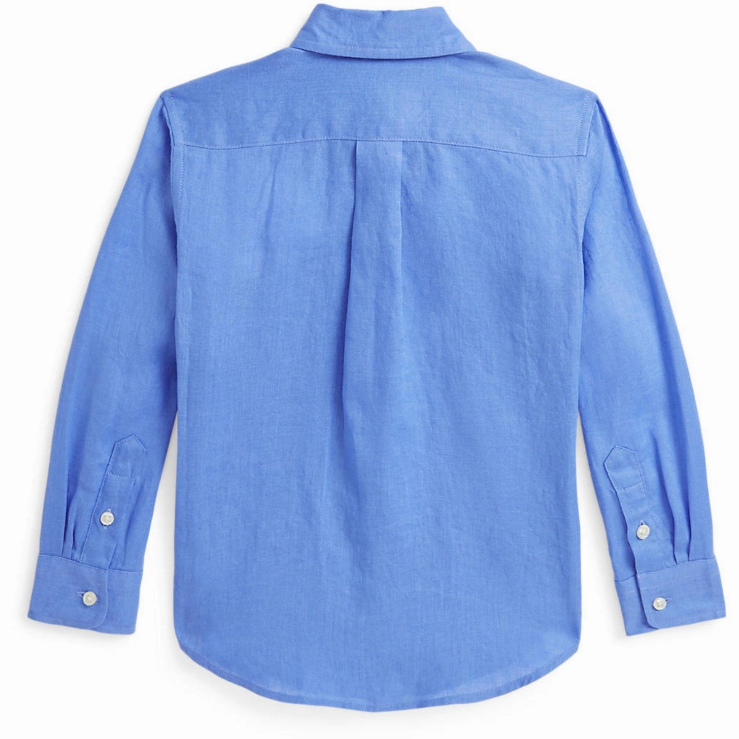 Polo Ralph Lauren Harbor Island Blue Boy Sport Shirt Monochrome Palette Breathable Cotton