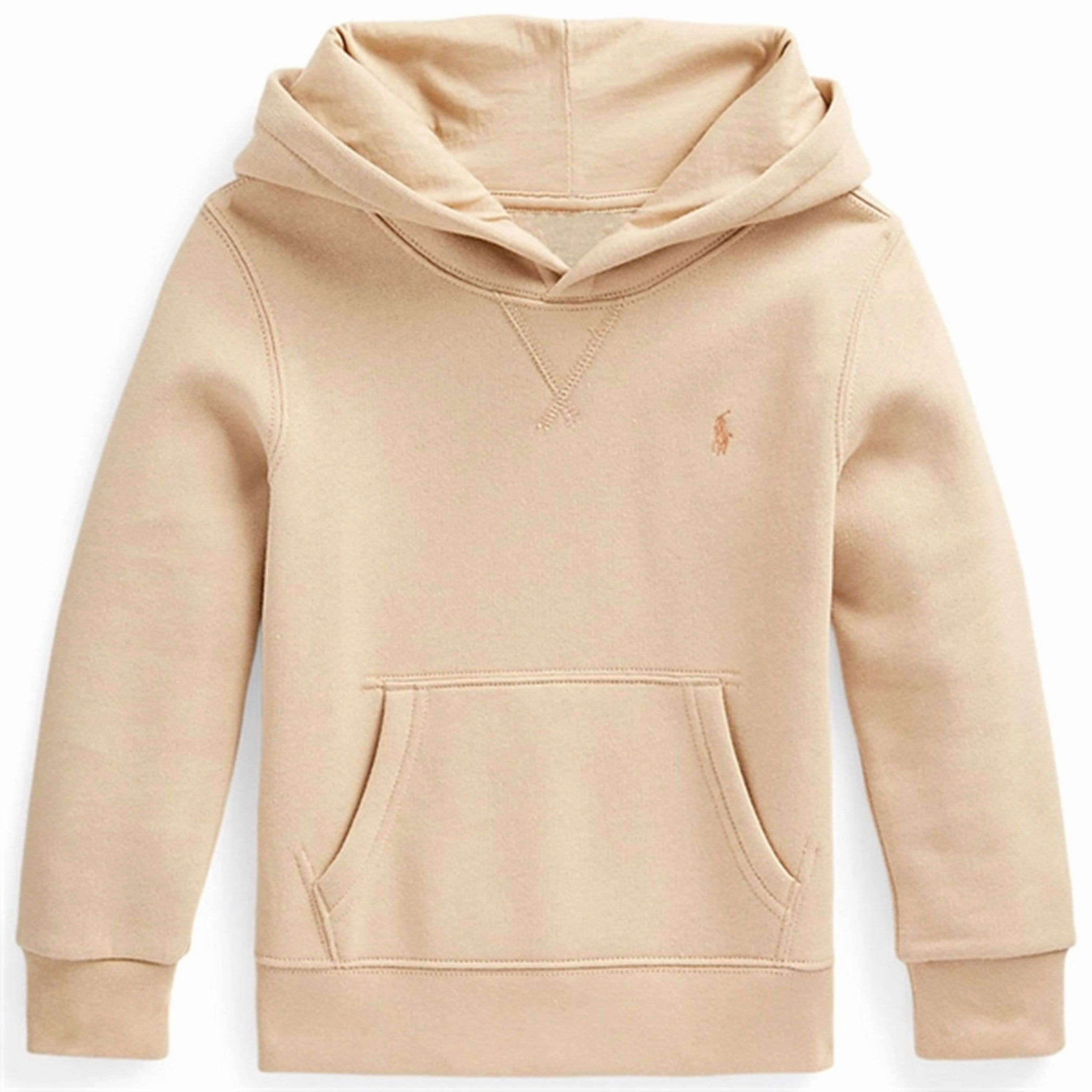 Solid Color Polo Ralph Lauren Hoodie Classic Khaki/C8645