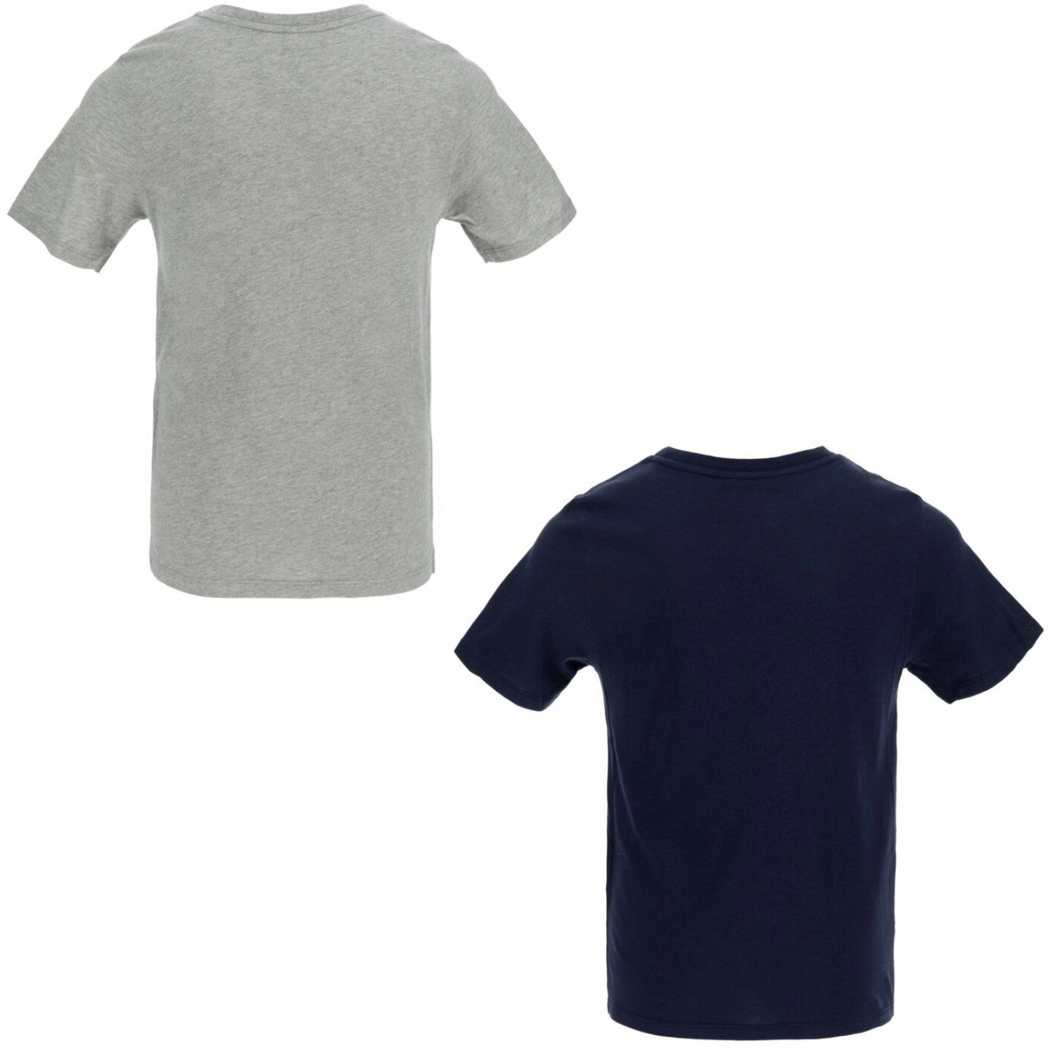 RibbedNeckBanding Stylish Details Polo Ralph Lauren Newport Navy 2 Pack Cotton Crew T-Shirt