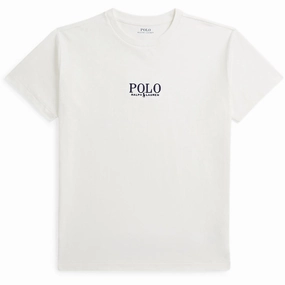 Polo Ralph Lauren Paper White Boy T-Shirt Cotton Blend
