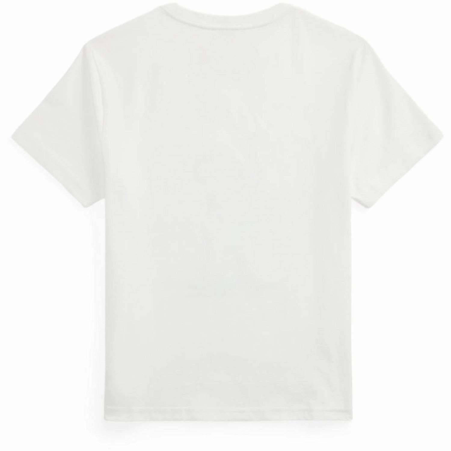 Polo Ralph Lauren Pf24 White Hyannis Bear T-Shirt Multi Panel Structure Laser Cut Edges