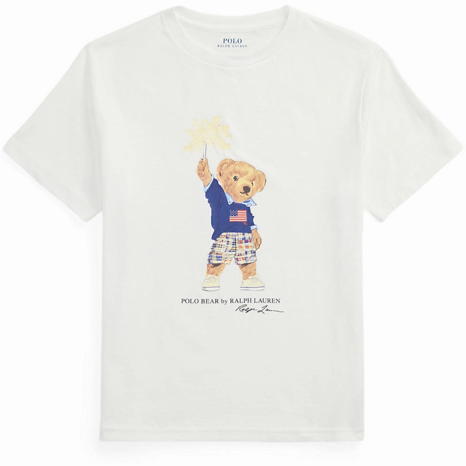Layering Options Polo Ralph Lauren Pf24 White Hyannis Bear T-Shirt