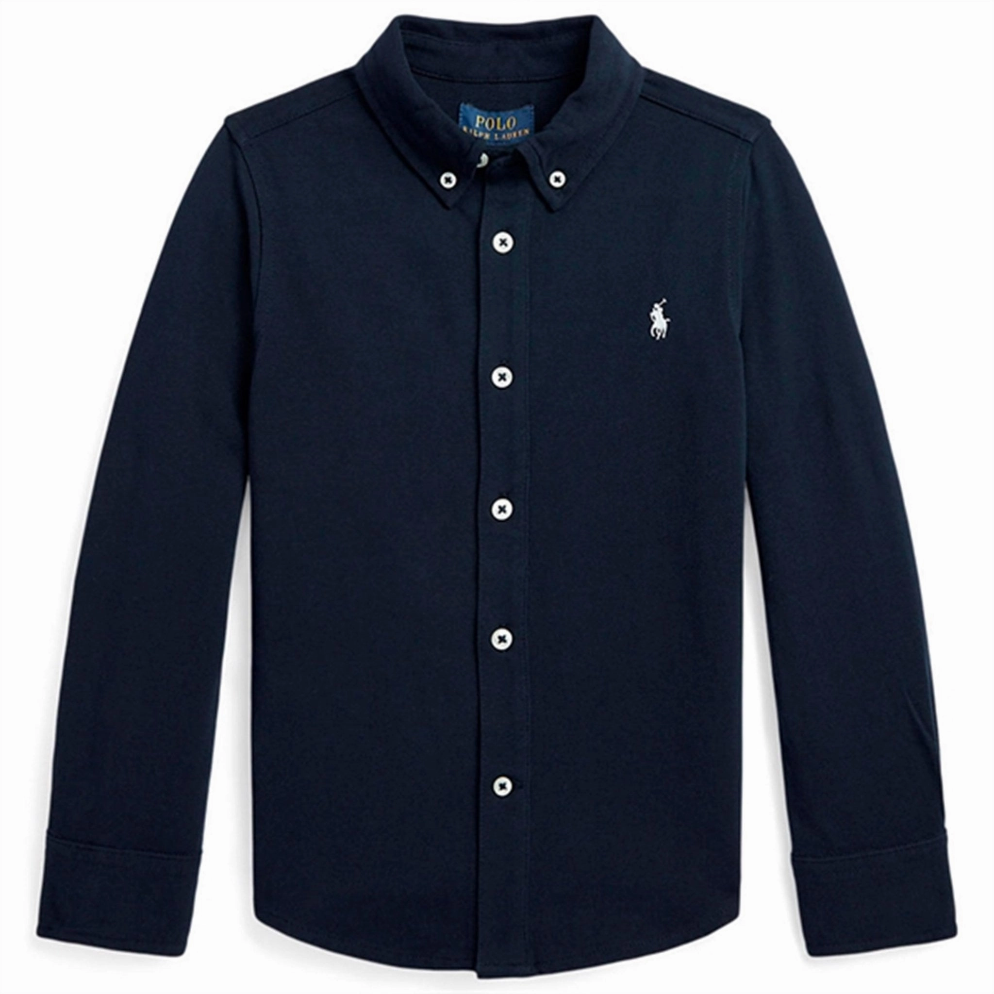 Roll-Up Sleeve Polo Ralph Lauren Sport Shirt Aviator Navy