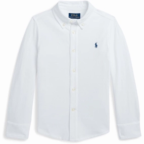 Polo Ralph Lauren Sport Shirt White Conference Appropriate