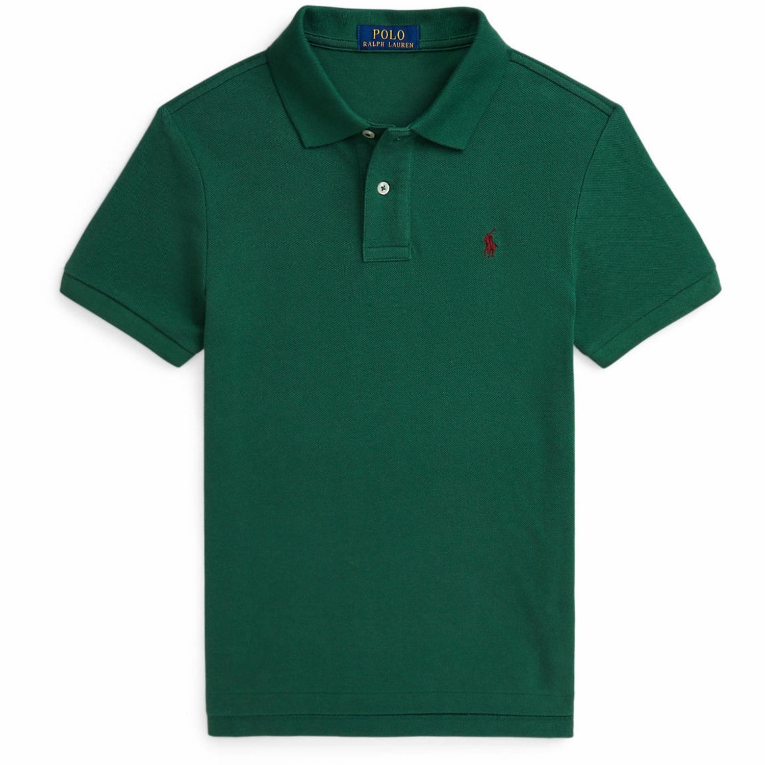 DoubleStitched Seams Advanced Moisture Management Polo Ralph Lauren Stuart Green Slim Polo T-Shirt