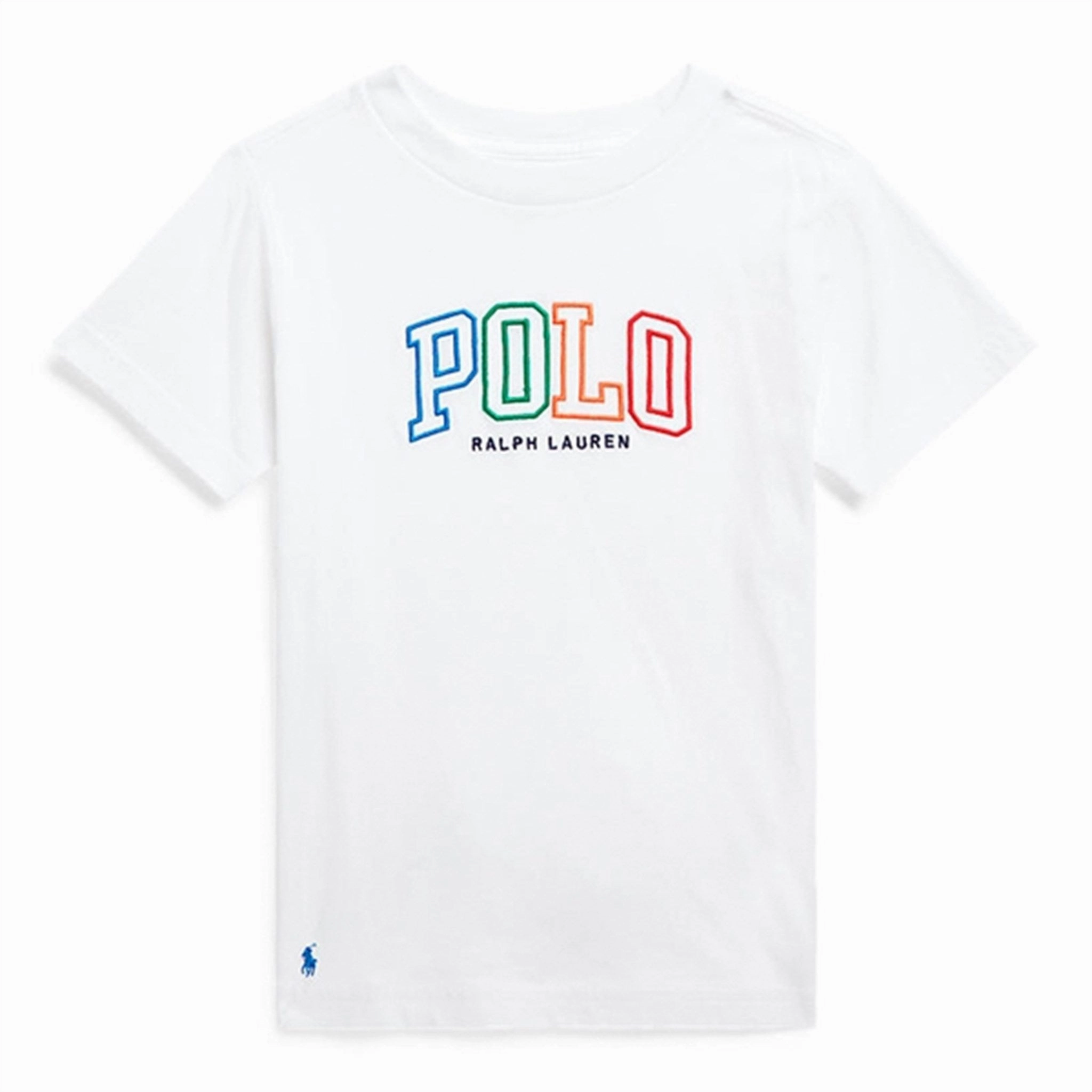 Polo Ralph Lauren T-Shirt White Flexible Ribbed Neckline