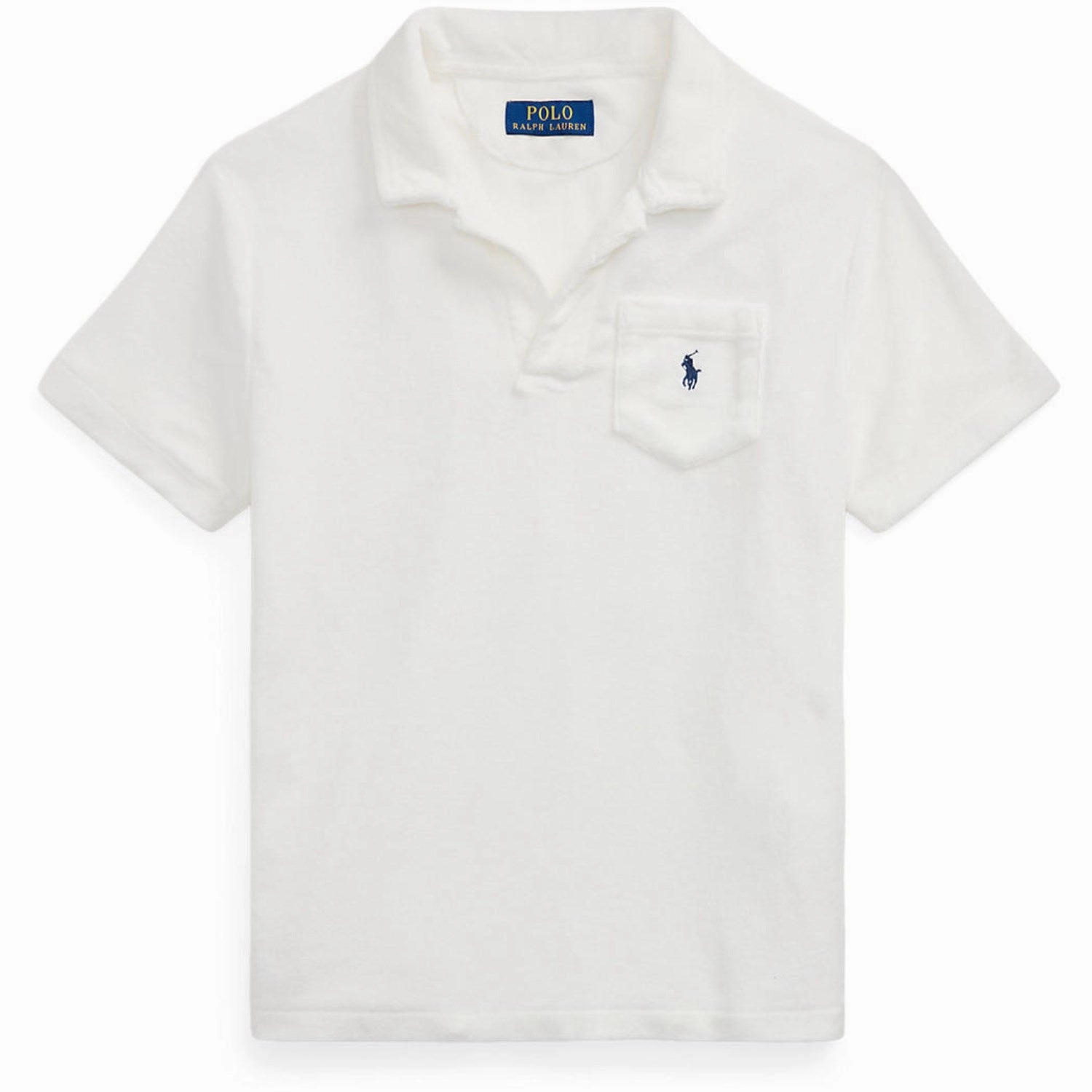 Polo Ralph Lauren White/C7976 Boy Polo Shirt Snap Button Closure