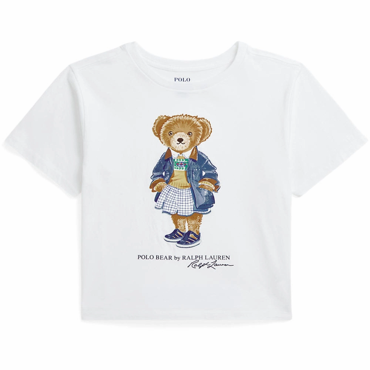 Casual Look Wear Polo Ralph Lauren White Girl T-Shirt