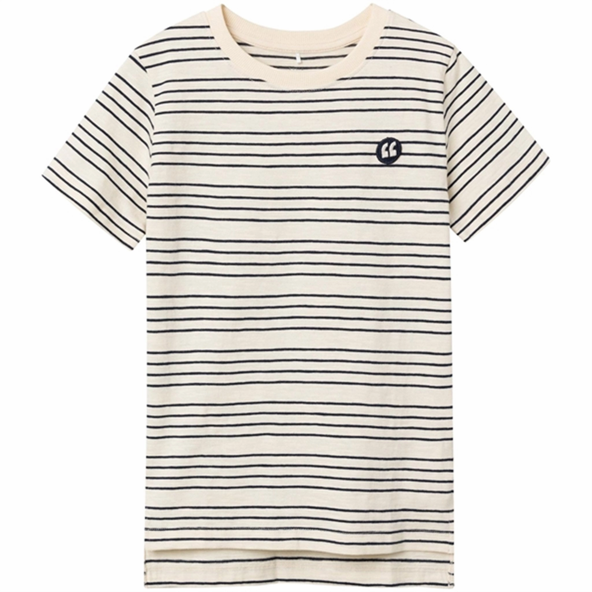 Name it Whitecap Gray Dark Sapphire Stripes Voby T-Shirt Basic Layering Preppy