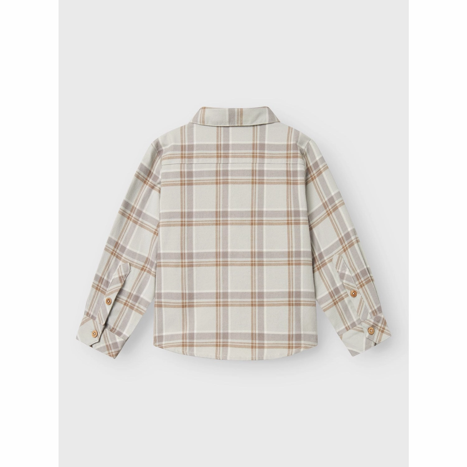 Smooth Zipper Design Lil'Atelier Mirage Gray Seven Shirt