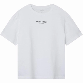 Simple yet stylish Name it Bright White Brody T-Shirt Noos