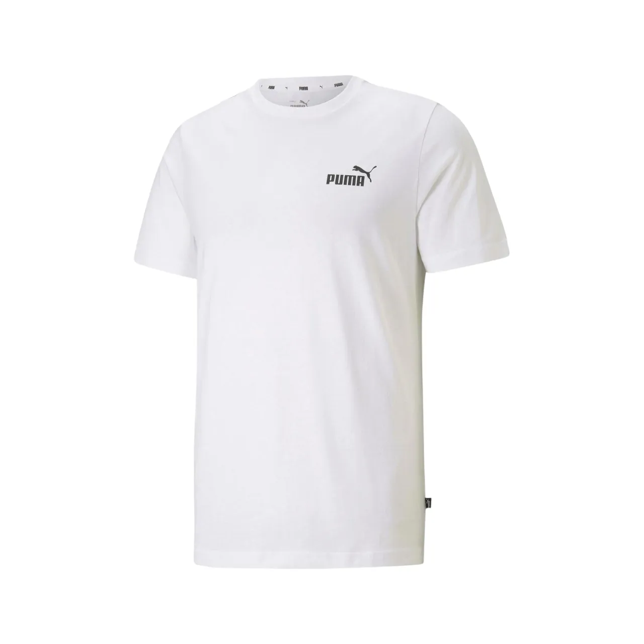 Pocket Reinforcement Timeless Wear Puma maglietta manica corta da uomo Ess 586776 02 bianco