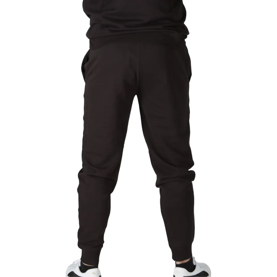 Puma pantalone sportivo da uomo Essential Logo slim 682644-01 nero Elastic Cuff SoftLining