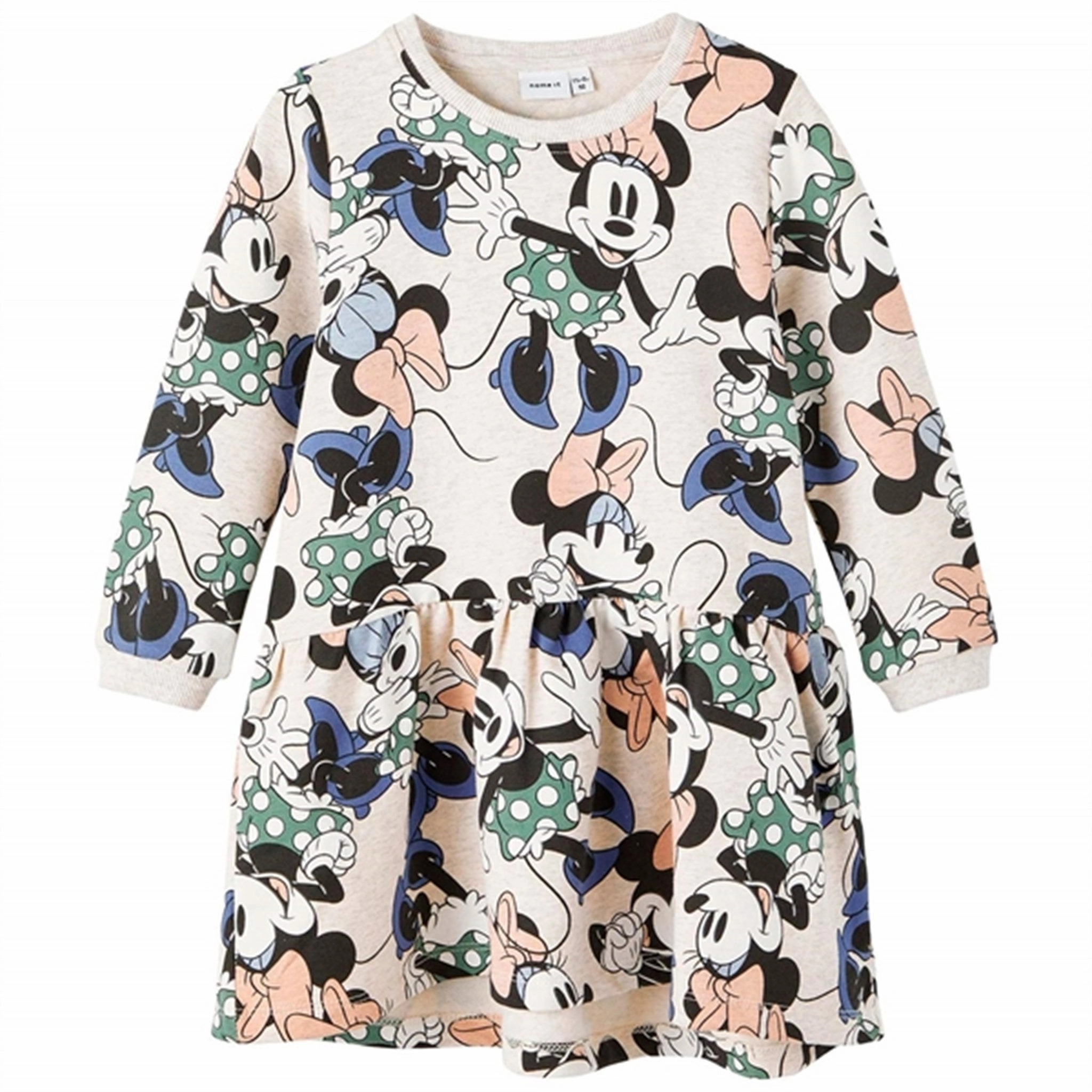 Feminine Design Name it Peyote Melange Domina Minnie Sweat Dress