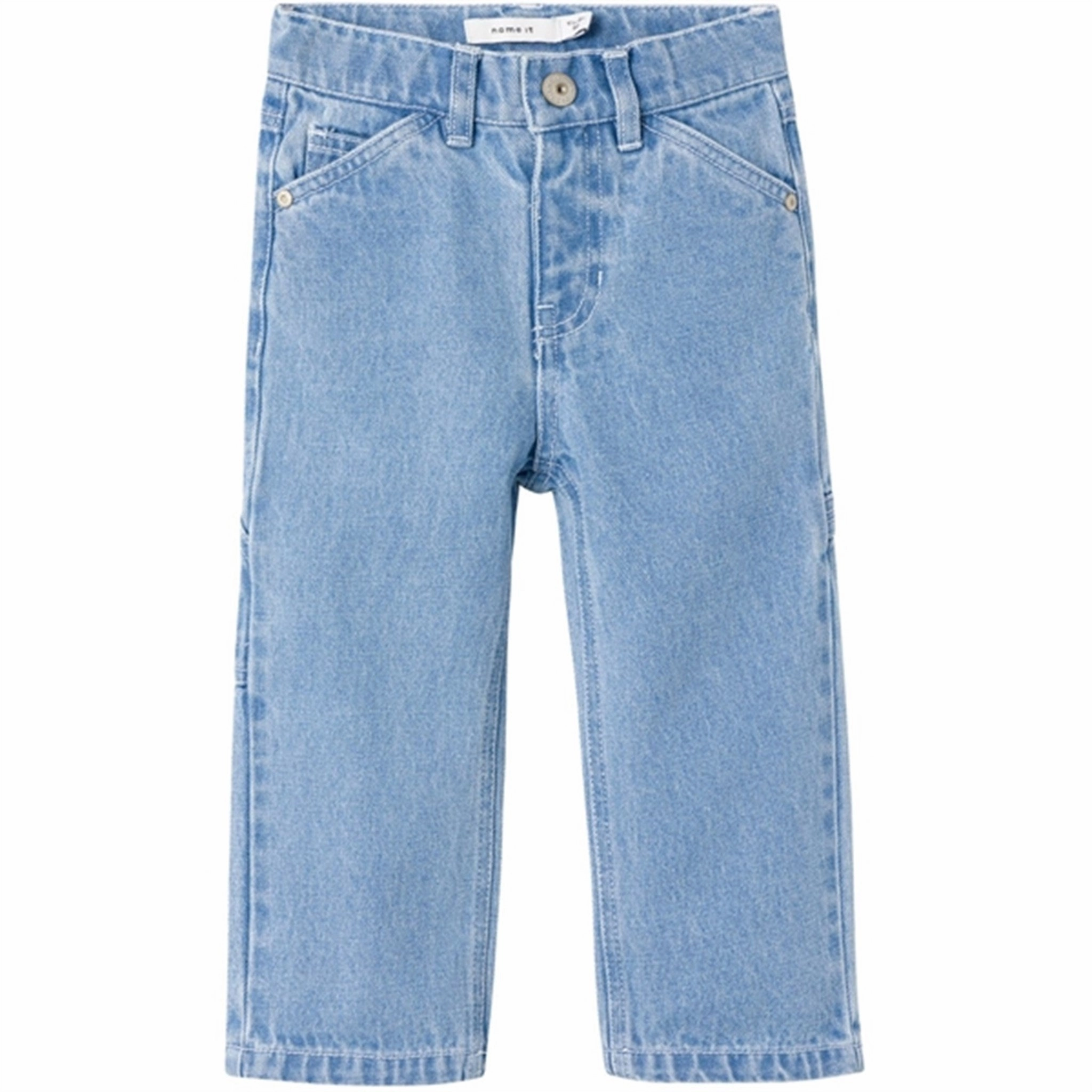Festival Outfit Everyday Name it Light Blue Denim Ryan Straight Jeans