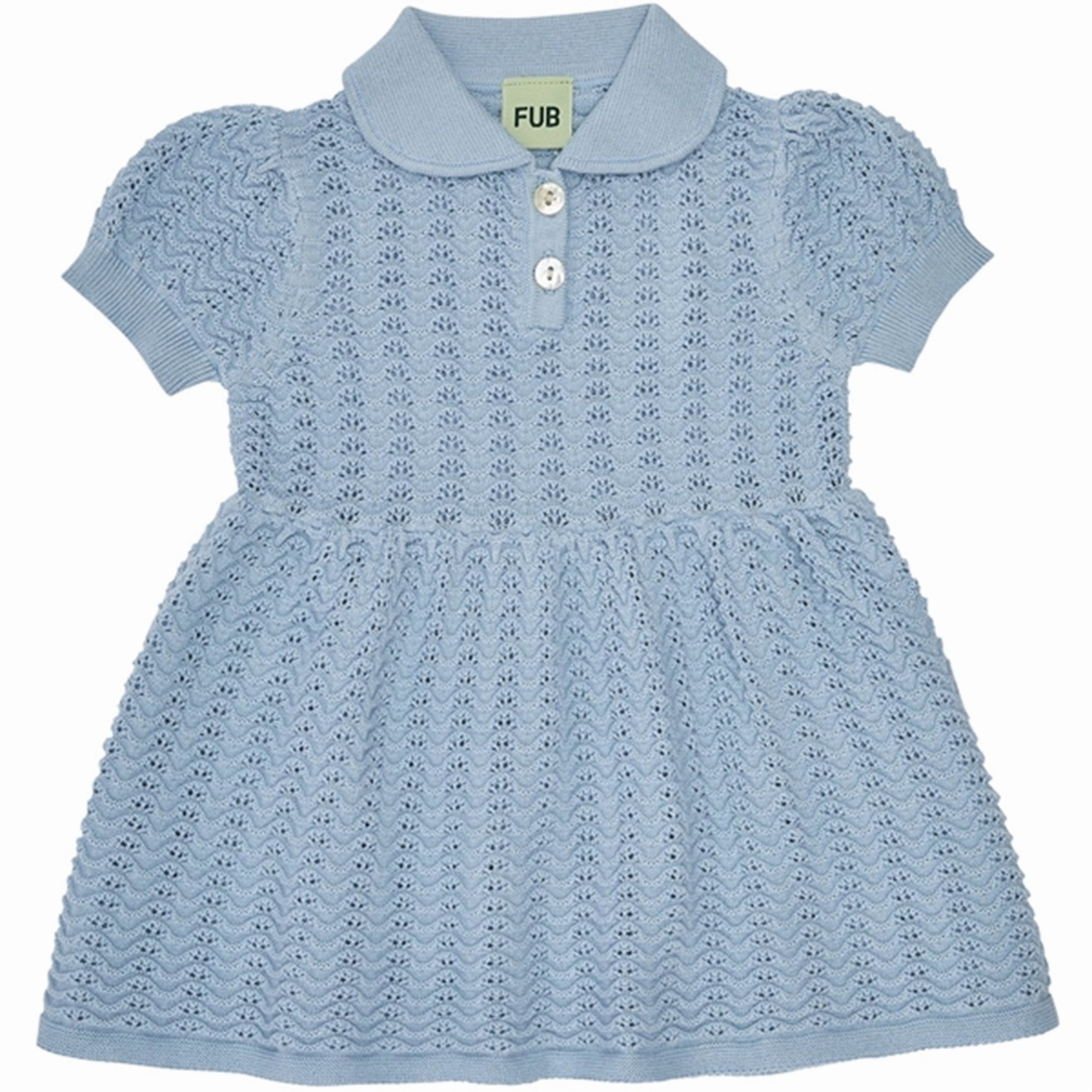 Happy Glow FUB Baby Dress Glacier