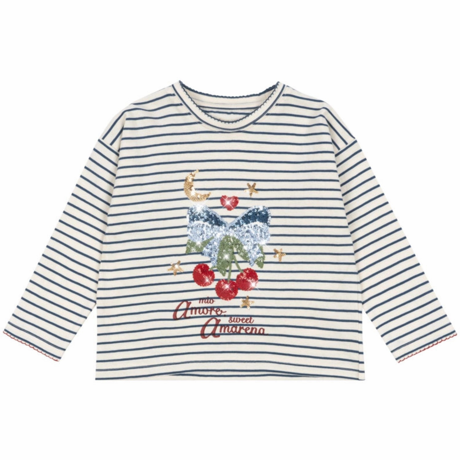 Errand Ready Timeless elegance Konges Sl?jd Amarena Lin Ls Tee GOTS