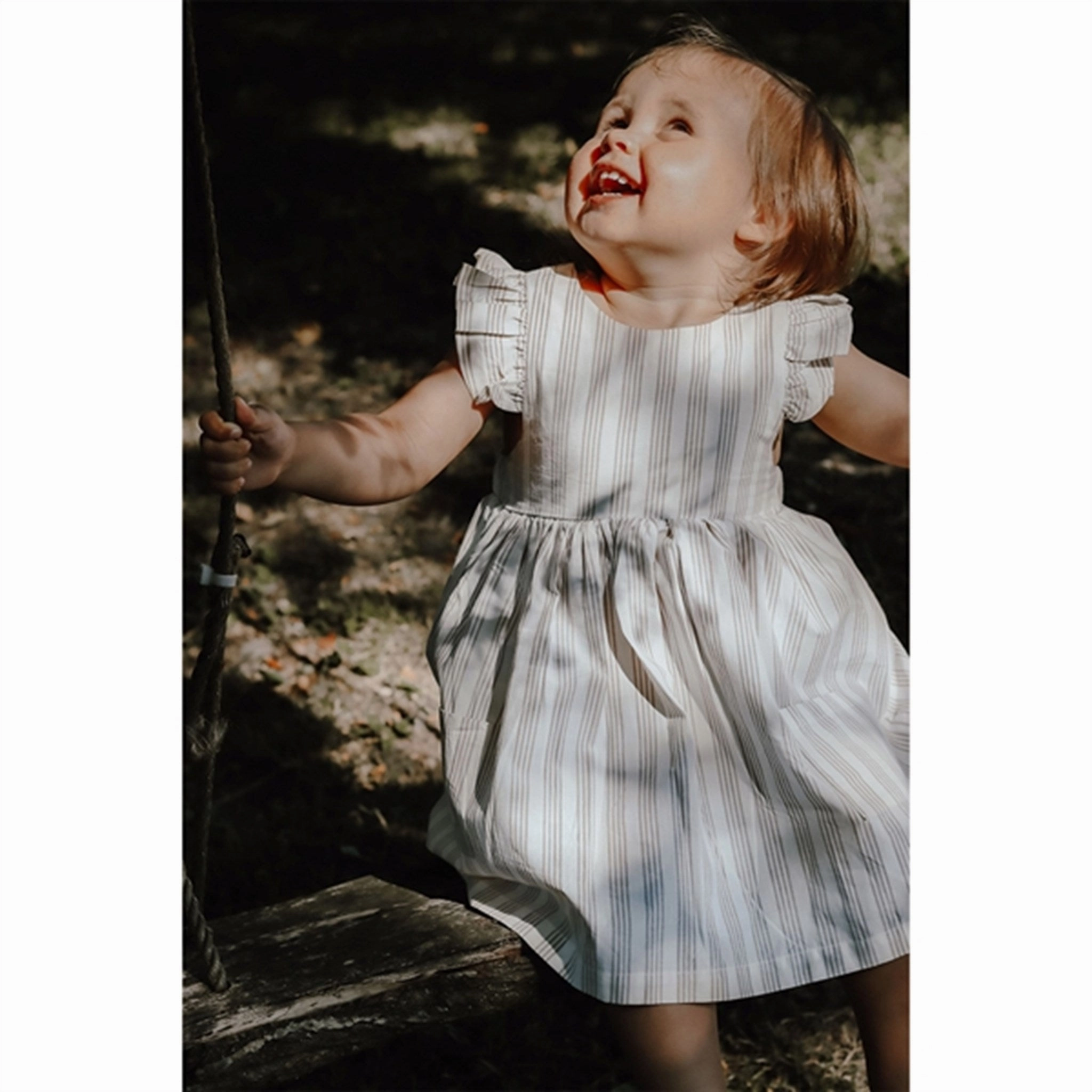 Practical work-to-play piece Gathered-Detail That's Mine Light Taupe Chana Dress