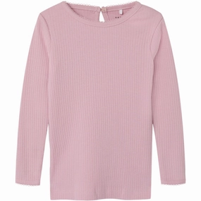 Name It Bleached Mauve Nuria Blouse Casual Friday Holiday Outfit