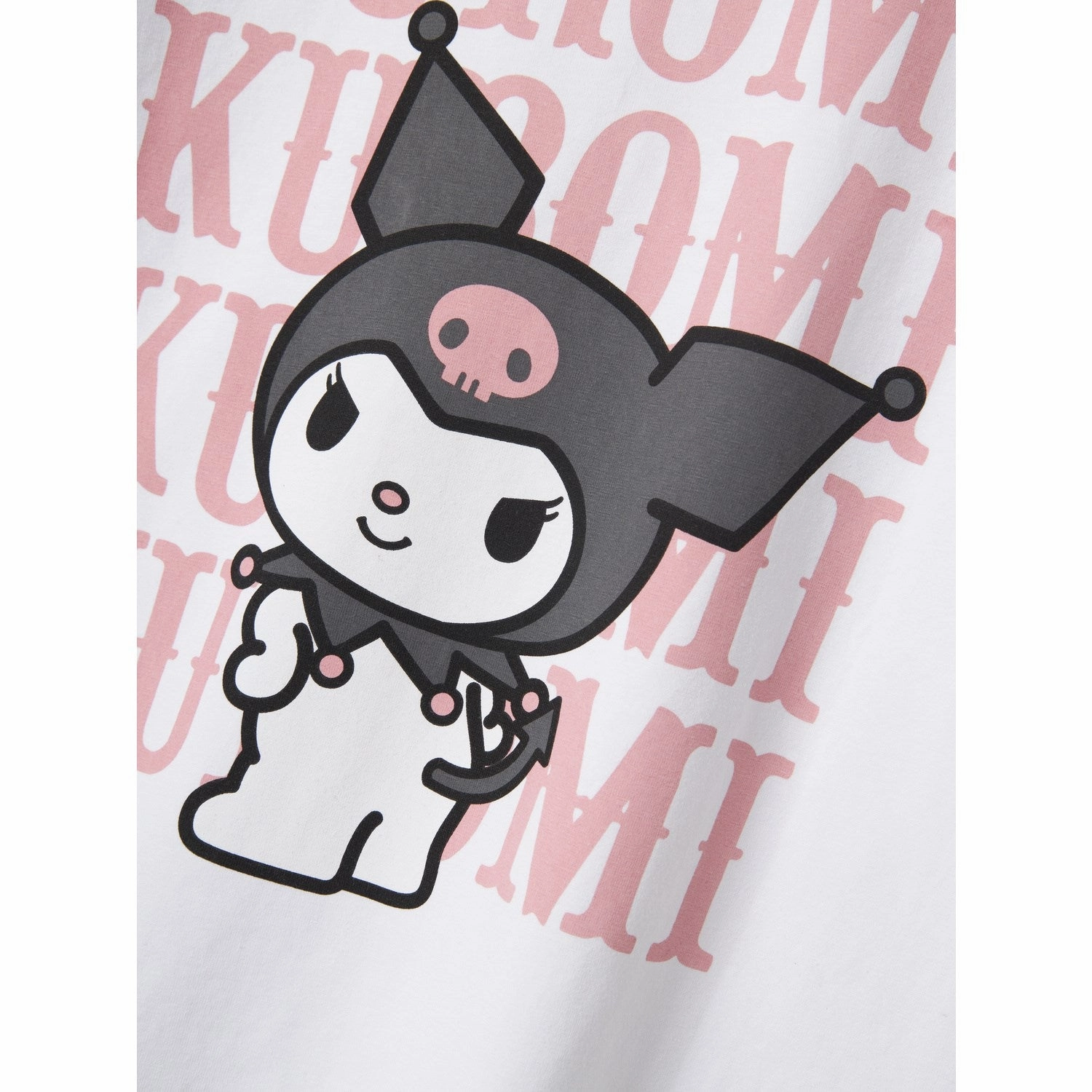 Name It Bright White Nuni Kuromi Regular T-Shirt Yoga flexibility