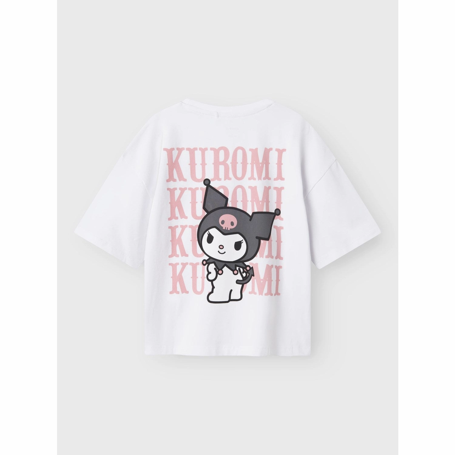 Pocket Reinforcement Comfy Design Name It Bright White Nuni Kuromi Regular T-Shirt