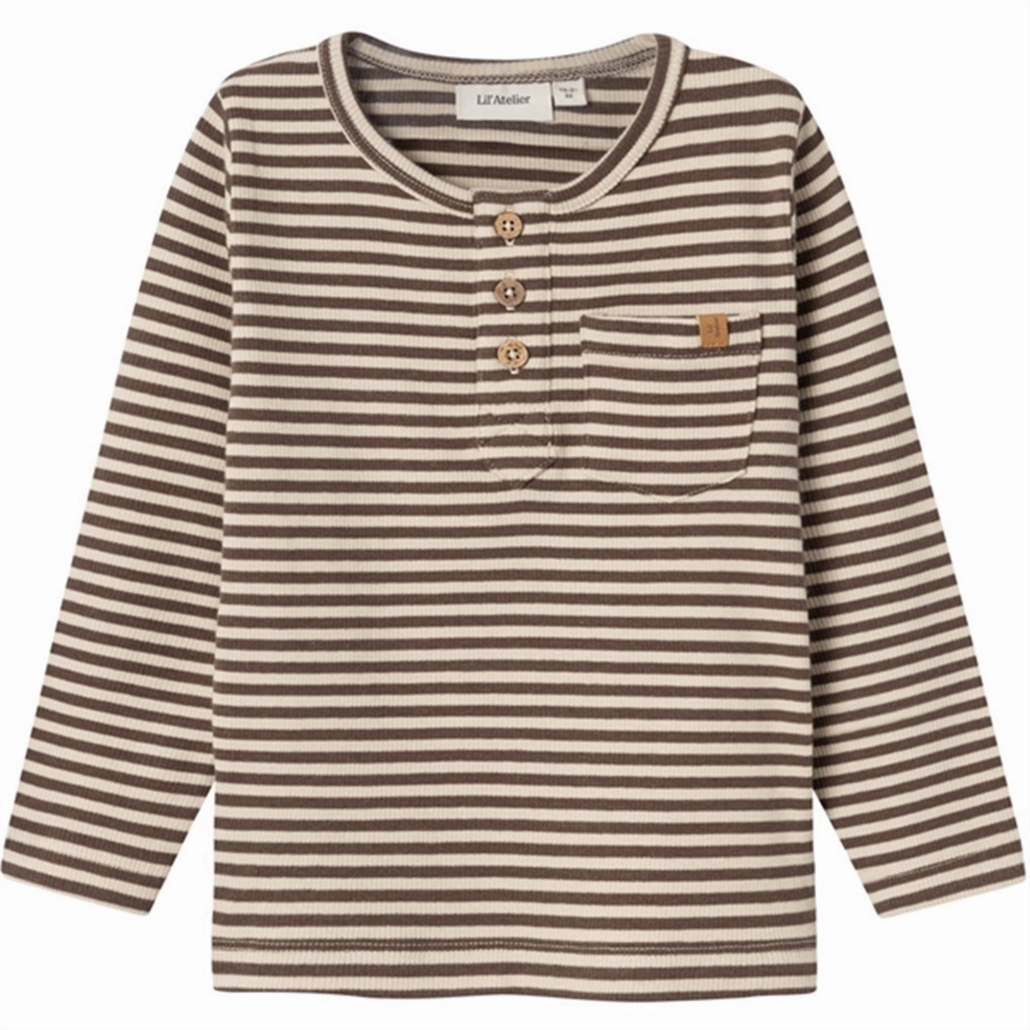 Versatile Outfit Performance Fabric Lil'Atelier Rain Drum Geo Slim Blouse