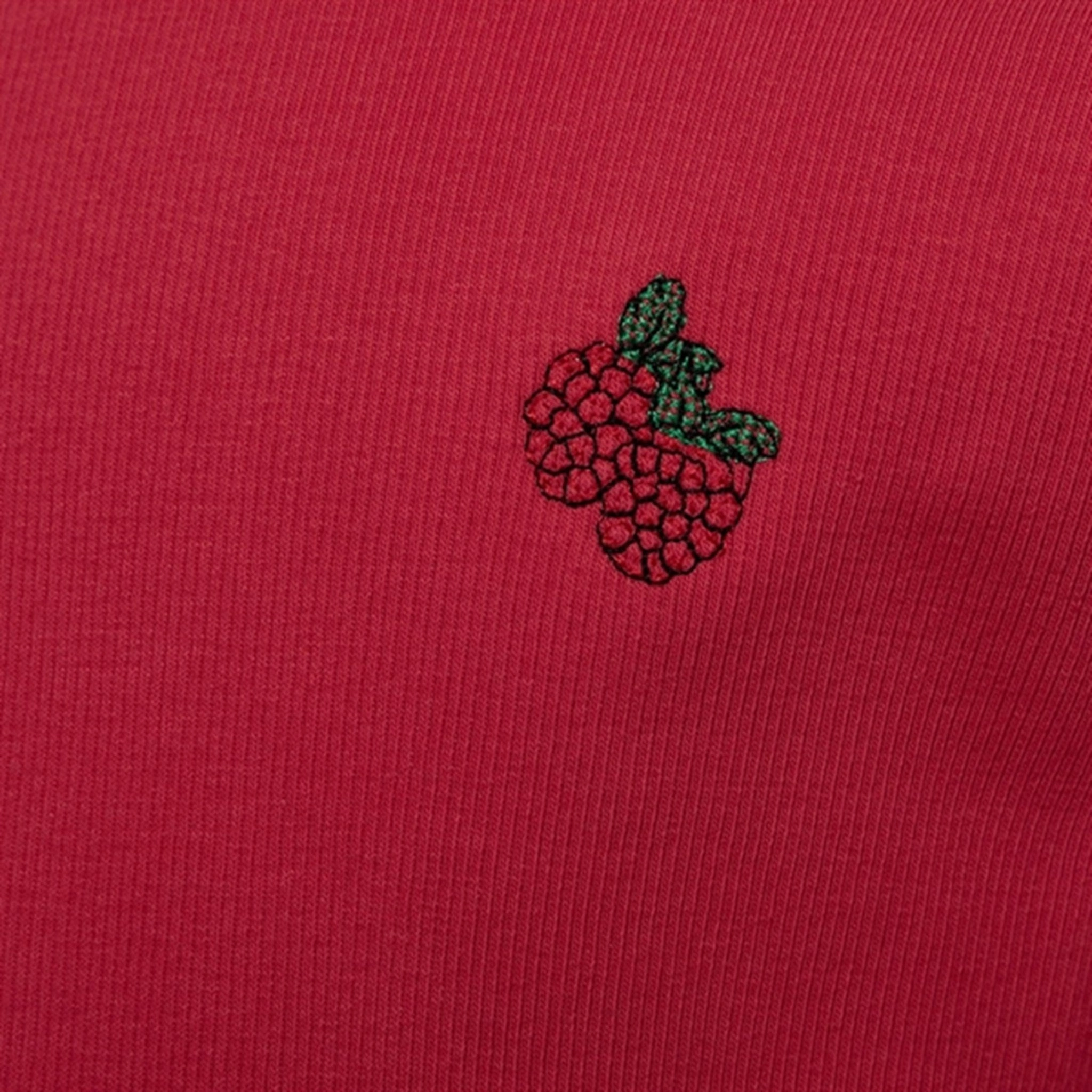 Sofie Schnoor Berry Red Blouse Conference Appropriate Flex Fit Collar