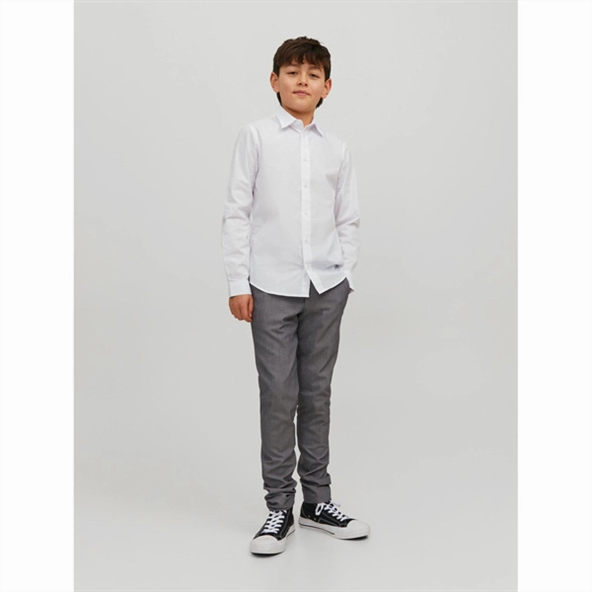 Jack & Jones Junior White Joe Shirt Noos adult clothing