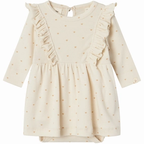 Lil'Atelier Turtledove Gago Kna Body Dress Fresh Motion Chic and Stylish