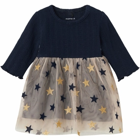 Tailored-fit Lounge Feel Name It Dark Sapphire Rinnas Dress