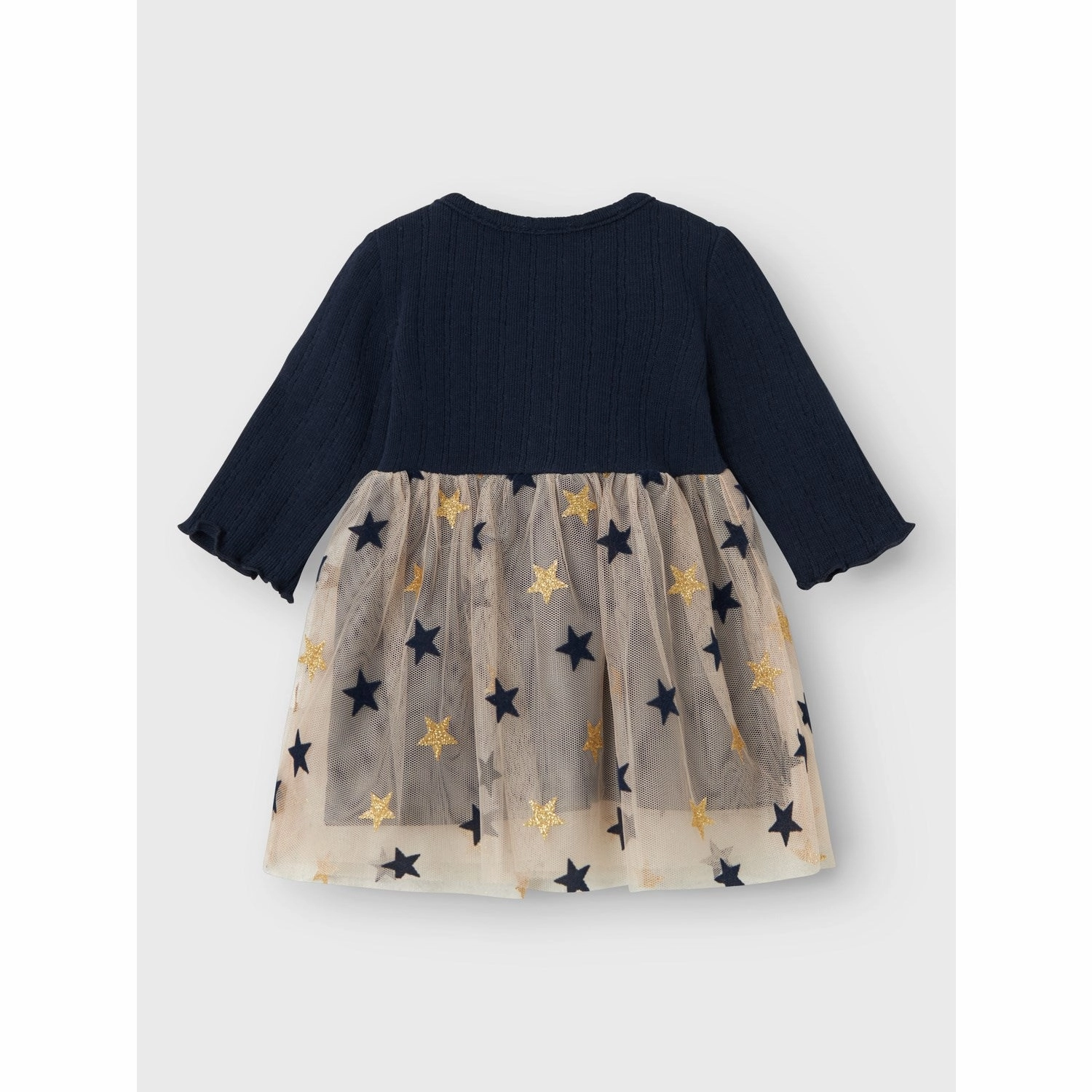 Name It Dark Sapphire Rinnas Dress Light Drape Smooth Vibes