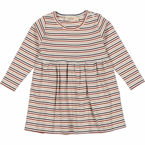 Pose Glow MarMar Modal Rib Stripe Mix Denka Dress