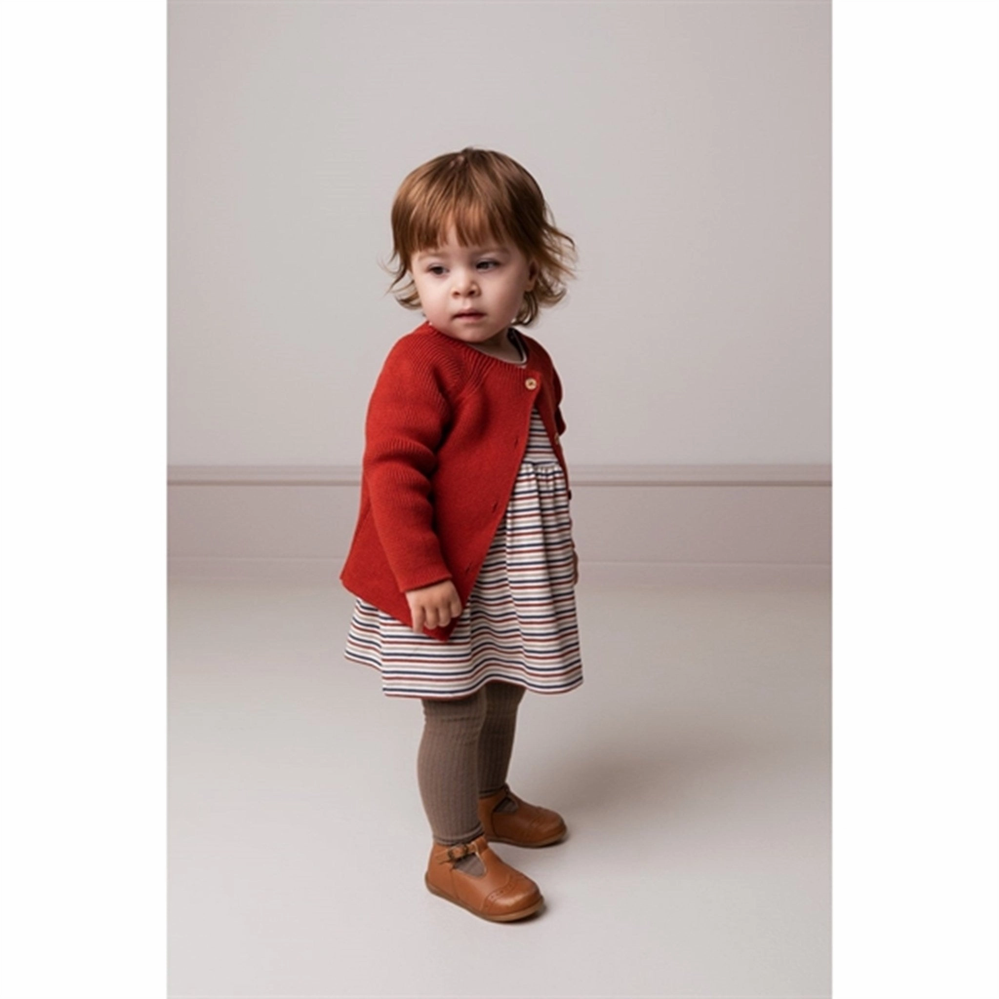 Fashionable event gown Trend Detail MarMar Modal Rib Stripe Mix Denka Dress