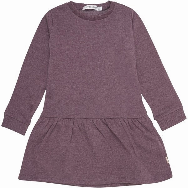 Work or Casual Soft Colorway Minymo Misty Rose Sweat Dress 2-pack