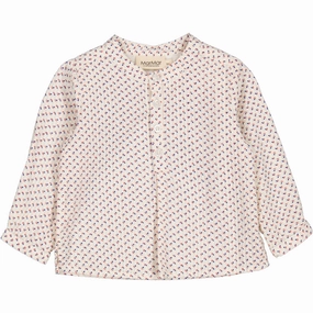 crew neck Winter Layering MarMar Cotton Seersucker Vito Totoro Shirt