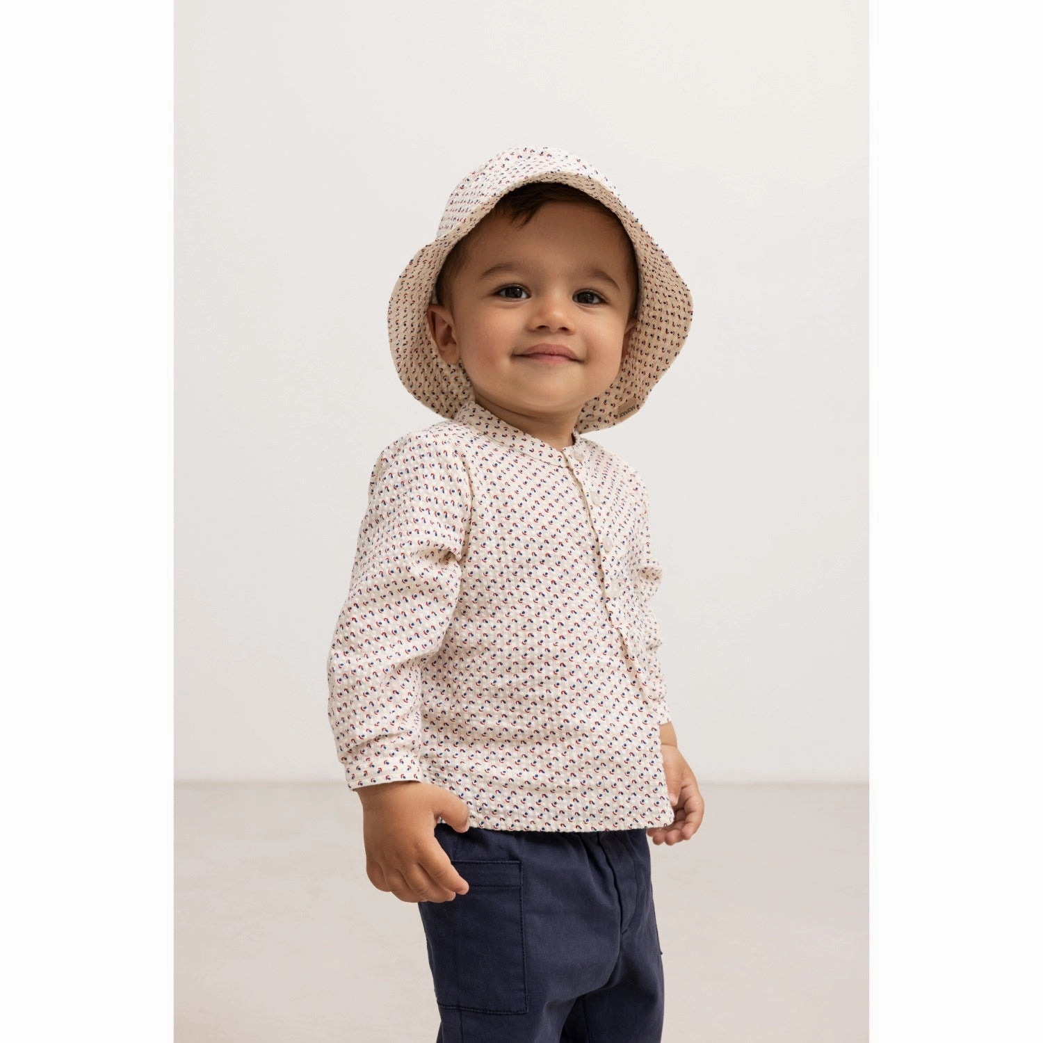 MarMar Cotton Seersucker Vito Totoro Shirt Trendy Look