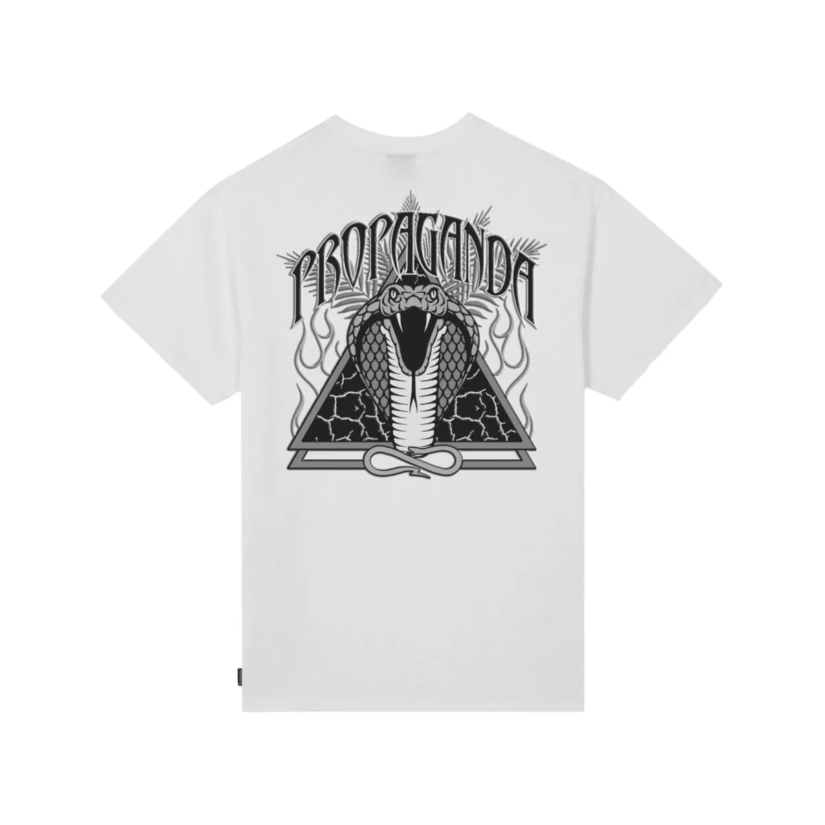 Propaganda maglietta manica corta da uomo Triangle Cobrahm 25SSPRTS874 bianco sale season