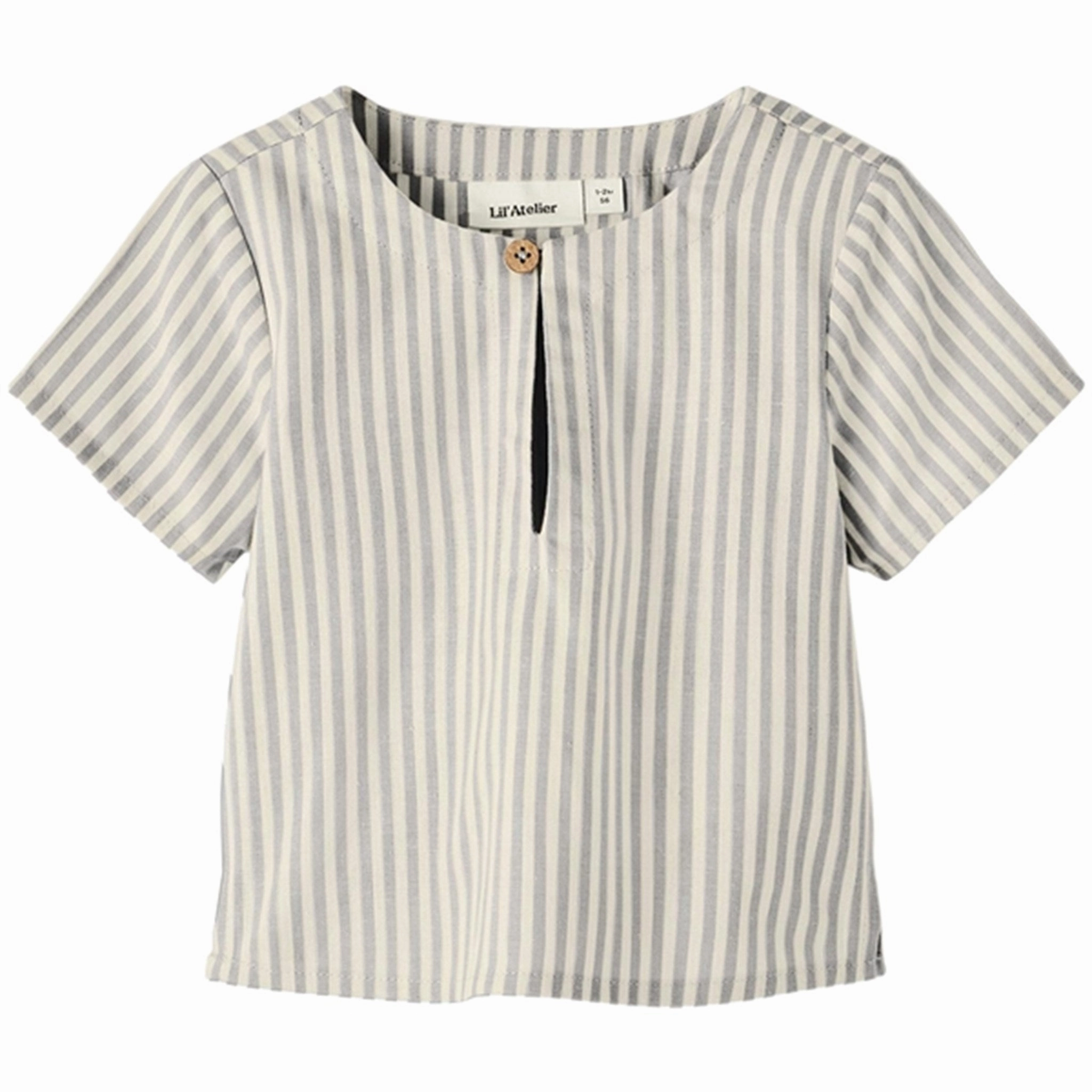 Lil'Atelier Harbor Mist Diogo T-Shirt AntiStaticLining Easy-to-Match