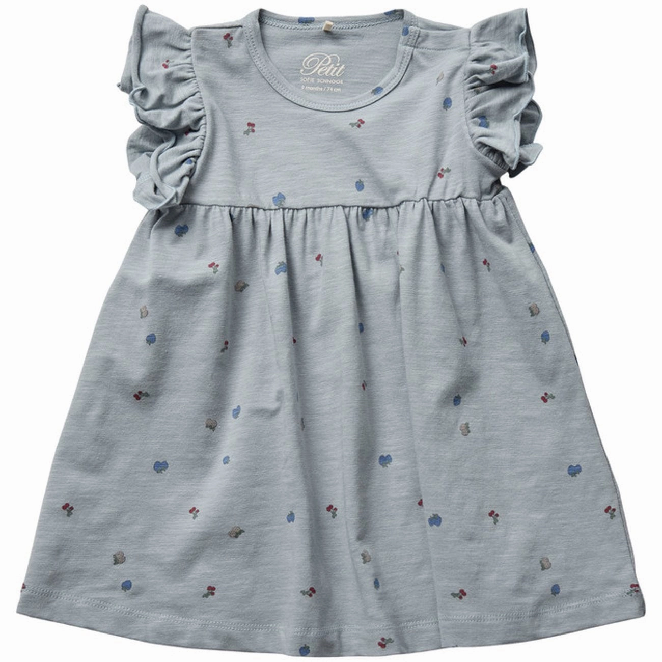 Cozy Texture Sofie Schnoor Dusty Blue Dress