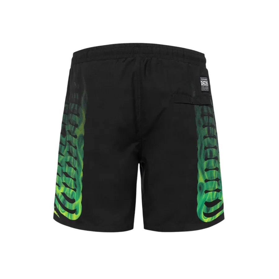 Propaganda costume da bagno a pantaloncino da uomo Ribs 25SSPRBR466 nero-verde Smart purchase Sophisticated-Vibe